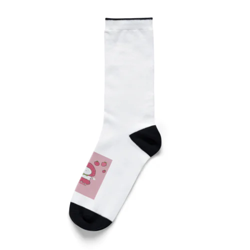 いちごなうさぎ Socks