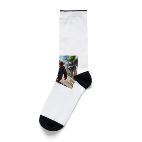 旅するサル Socks