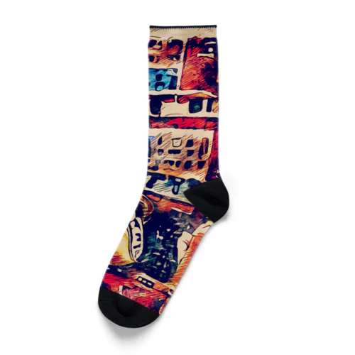 GARAKUTANOMACHI Socks