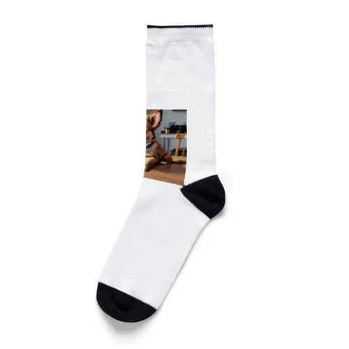 coffee dog Socks