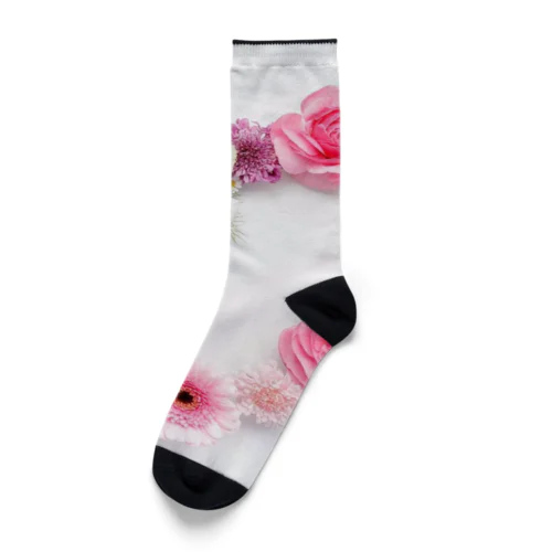 花ハート Socks