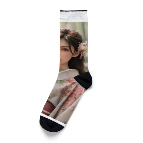 夏目ひかり Socks