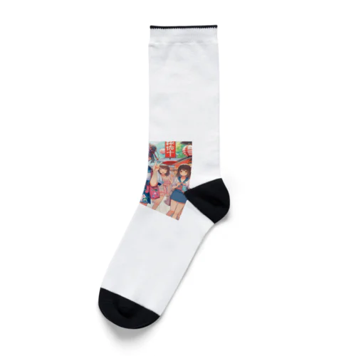 夏祭り Socks