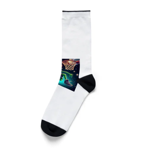 バスケットエイリアン Socks