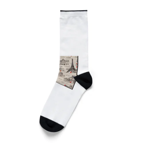 フランスアンティーク Socks