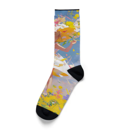 花のささやき　ラフルール　1859 Socks