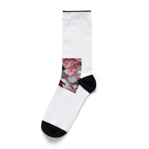 桜の季節 Socks