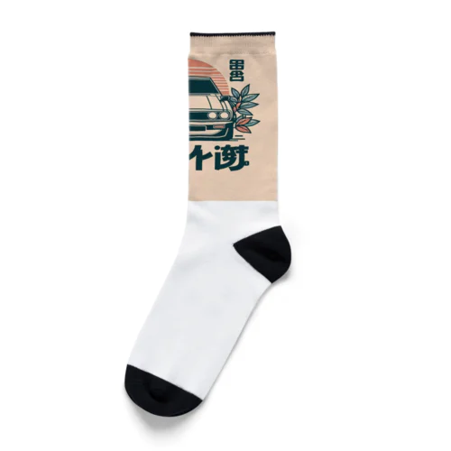 車　Tシャツ Socks