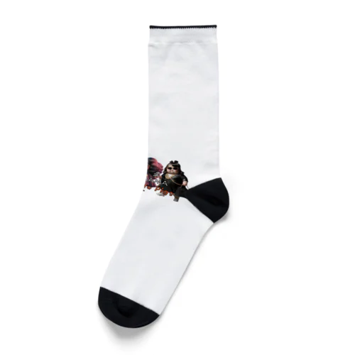 BOSS MAMA Three Little Pigs  Socks