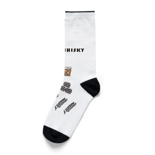 I LOVE WHISKEY-03 Socks