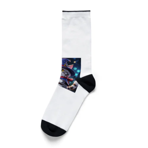 魔法使いの六本足の猫 Socks