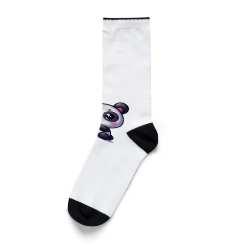 ラッパ吹きのパンダ Socks