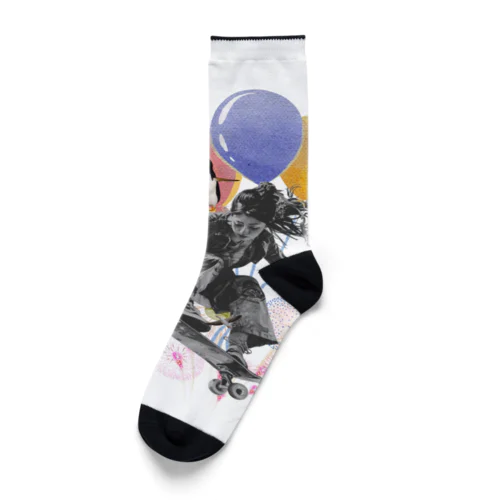 空を満喫 Socks