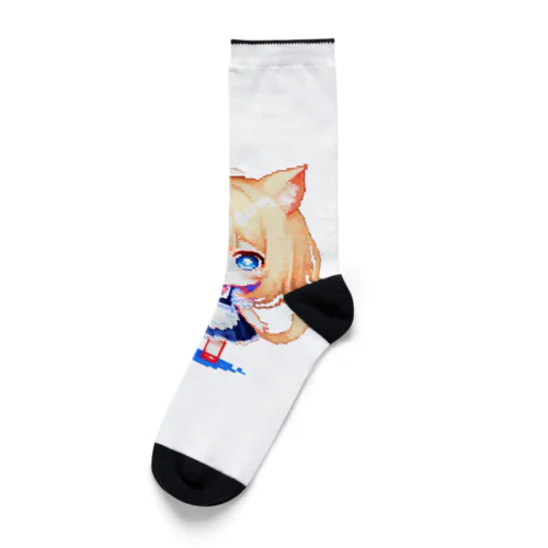 8-BITnekomimiMaid ソックス