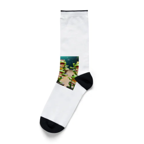 パーティーカエル Socks