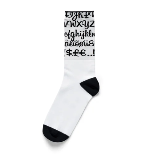 アルファベット Socks
