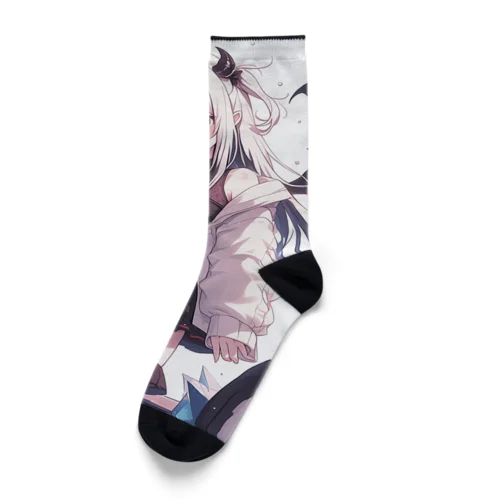 冷極フローズン✕小悪魔ガール Socks