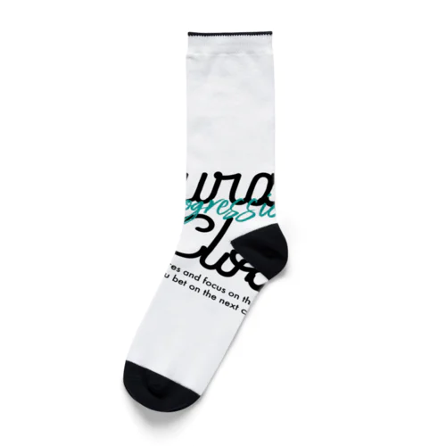 natural golf club Socks