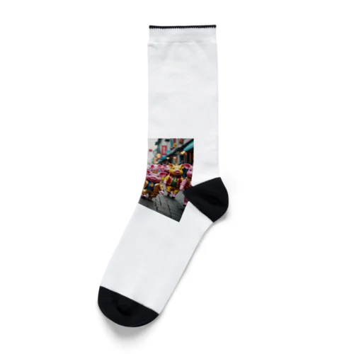 二足歩行の豚アイドル Socks