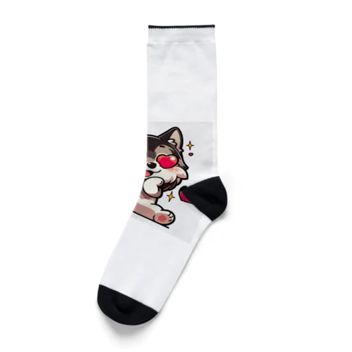 らぶいフェンリル Socks