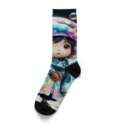 シャボン玉妖怪　パプル Socks