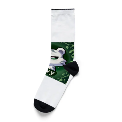 やきもち白虎 Socks