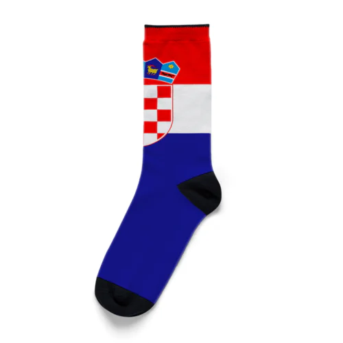 クロアチアの国旗 Socks