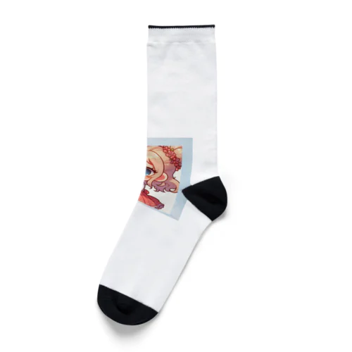 カフェが好きな女の子 Socks