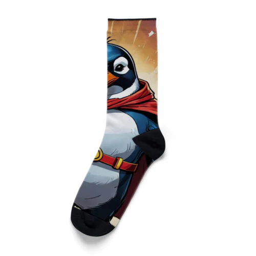 ペンギンのヒーロー登場！ Socks
