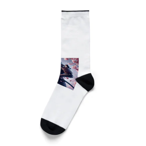 「侍スピリット」プレミアム侍Tシャツ Socks