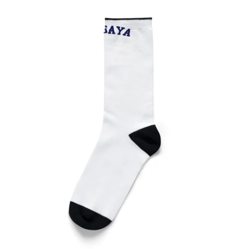 世田谷グッズ　ネイビーロゴ（setagaya item） Socks