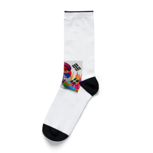 これかっこいいキャラが、あなたの心を魅了します！ Socks