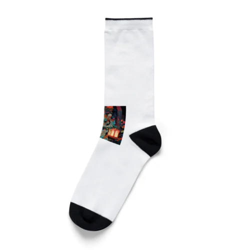 なで肩の虎 Socks