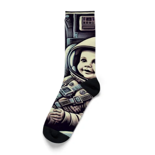 宇宙船に乗った赤ちゃん２ Socks
