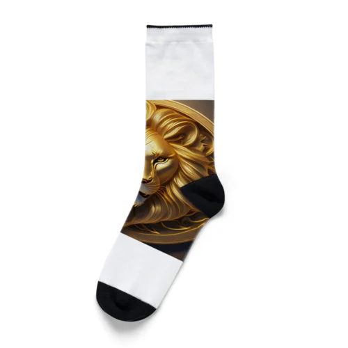 金獅子の紋章・プライド Socks