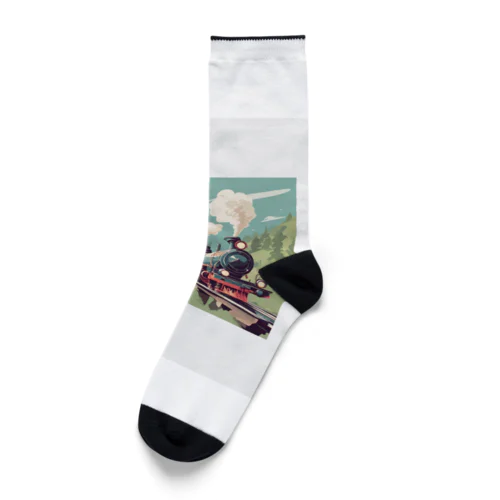 可愛い機関車 Socks