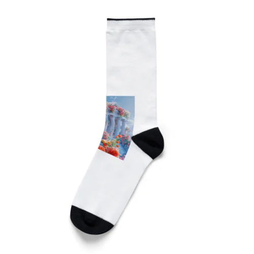 「バラ色の夢の神殿」 Socks