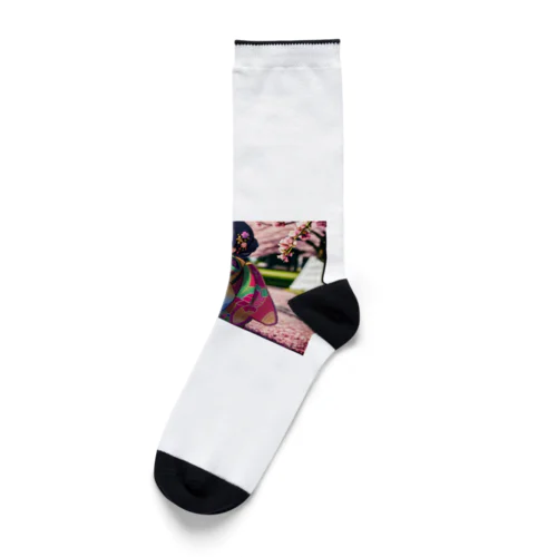 Sakura girl Socks