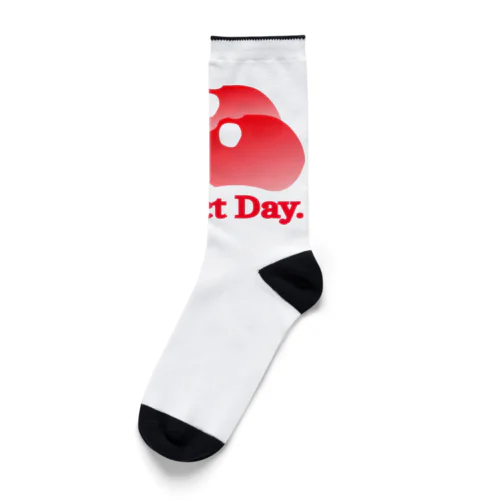 Oh! It's Such A Perfectday.（赤） Socks