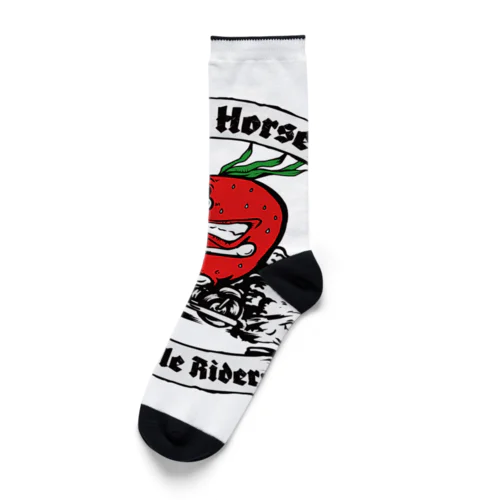 METAL HORSE いちごモンスター Socks