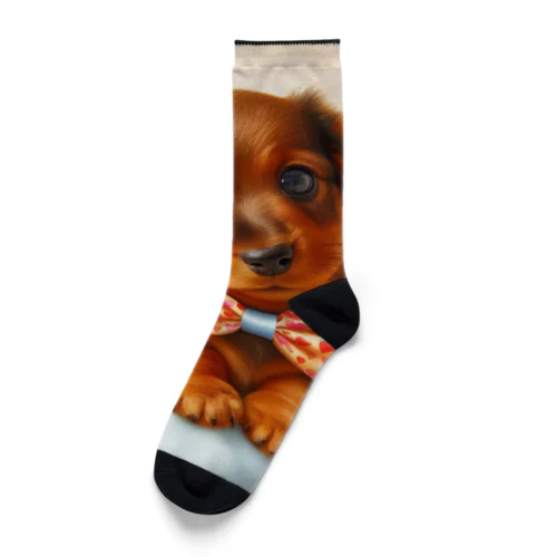 ラブリーミニチュアダックスフンド Socks