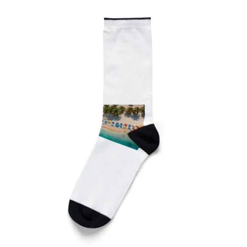 Hawaiian Beach Socks