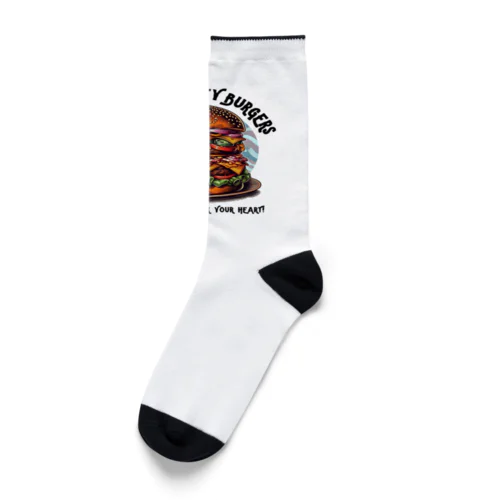 あなたを満足させるバーガーを! Socks