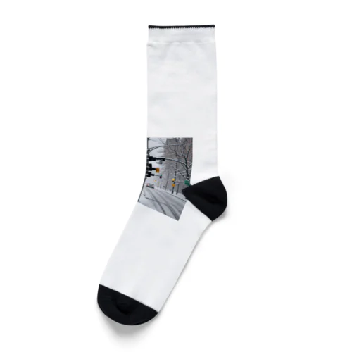 「とある国の冬の信号」 Socks