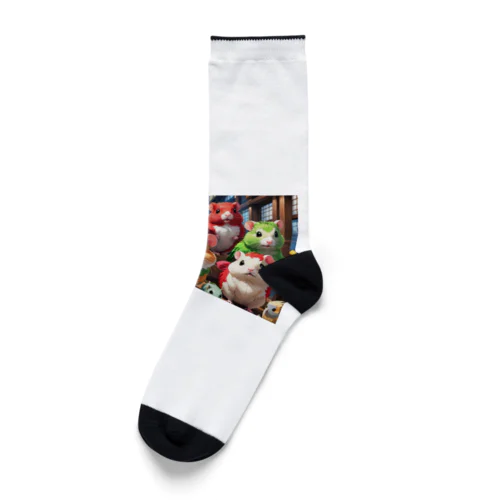 カラフルハムスター Socks