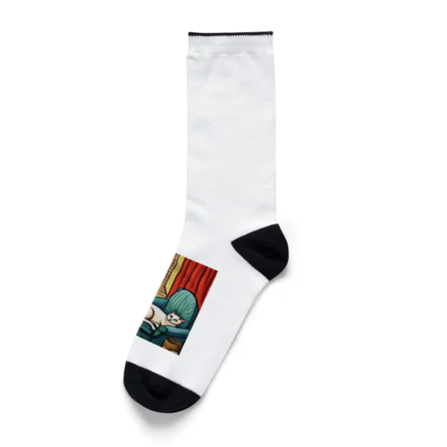 プールさいどのソファ Socks