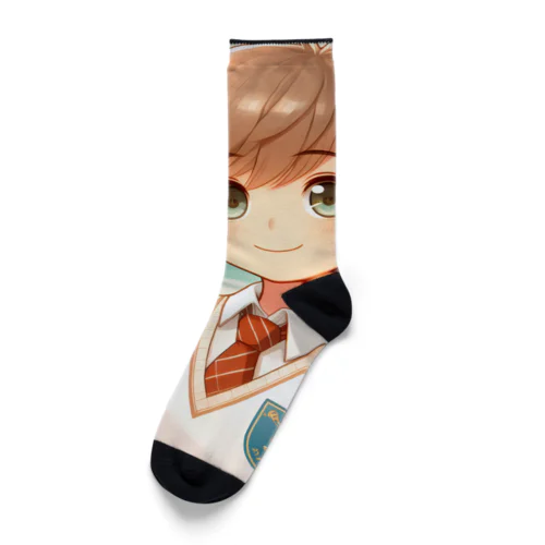 男の子　中学1年生　科学部 Socks