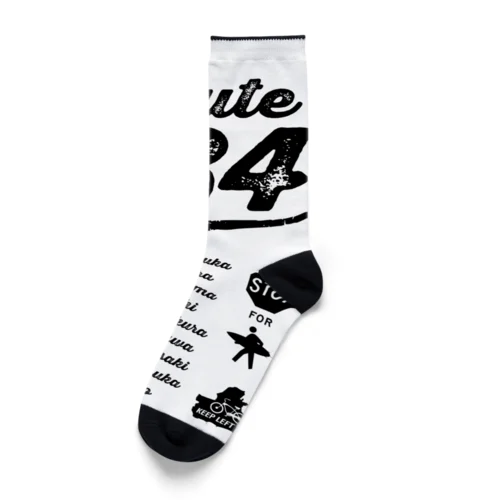 R134_No.007_01_bk Socks