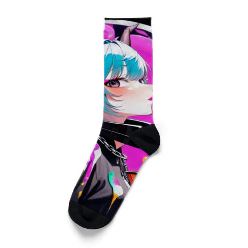 可愛い小悪魔 Socks