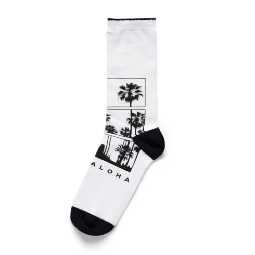 BEACH ALOHA Socks